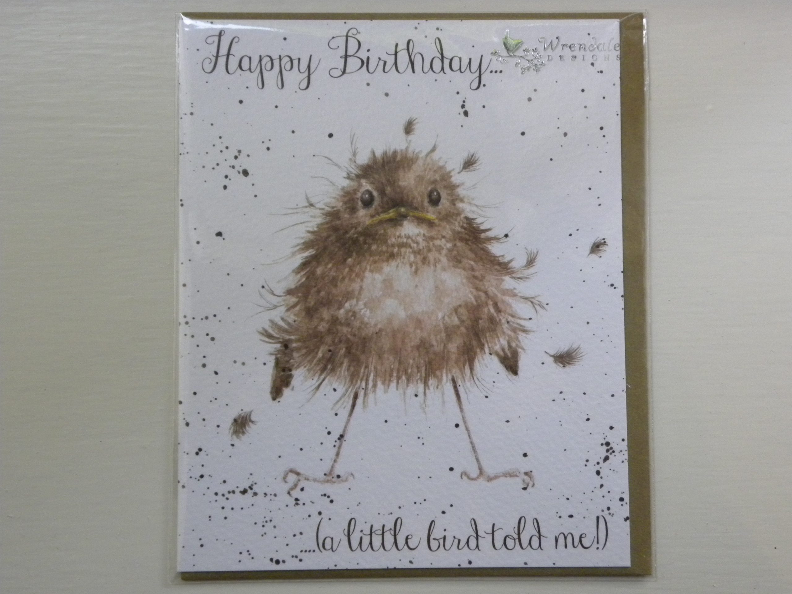 Wrendale Designs - Little Wren - Birthday Greeting Card