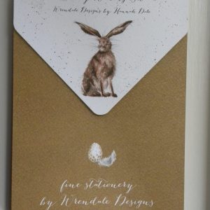 Wrendale Luxury Writing Set - Good Hare Day