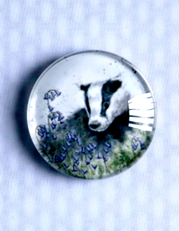 Wrendale Badger Fridge Magnet