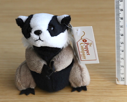 The Puppet Company - Finger Puppet - Badger