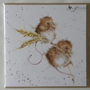 Wrendale Designs - The Harvesters - Harvest Mice - Greeting Card