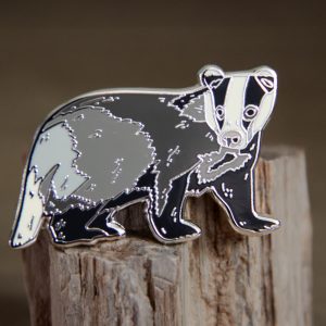 Badger Pin Badge